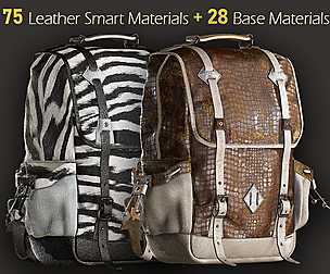 75 Leather Smart Materials+28 Base Materials