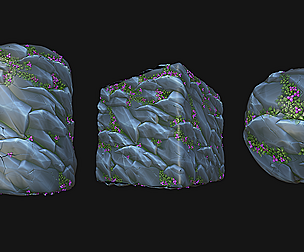 Stylized Rock9 PBR Texture