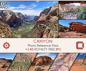 Canyon - Photo Reference Pack