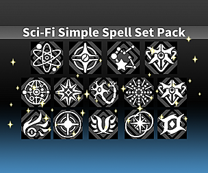 Sci-Fi Simple Spell Set Pack