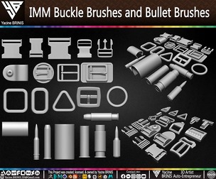 IMM Buckle Brushes and Bullet Brushes