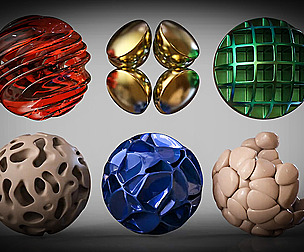 3D Surface Noise Pack for Zbrush 2021