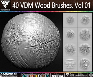 40 VDM Wood Brushes Volume 01