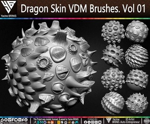 Dragon Skin VDM Brushes Volume 01