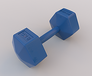 Heros Dumbell - High Poly