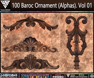 100 Baroc Ornament (Alphas) Volume 01