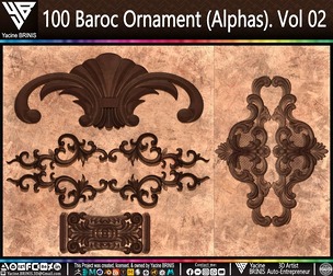 100 Baroc Ornament (Alphas) Volume 02