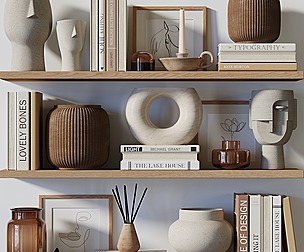 Decorative Set 01 Shelf