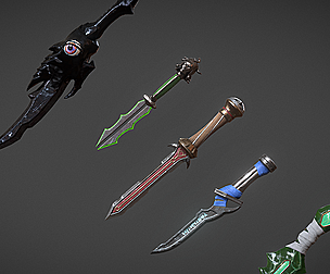 5 Fantasy Stylish Dagger