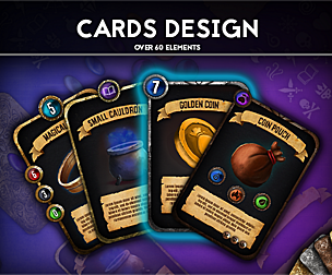 Card Game GUI - Cards Design