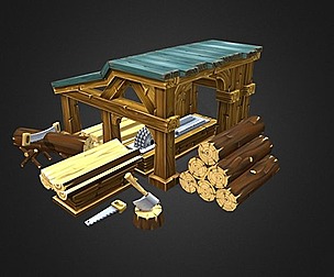 Lumber mill