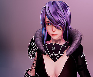 Evelynn V2 - Realtime Cyberpunk Character