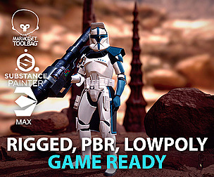 Clone heavy trooper
