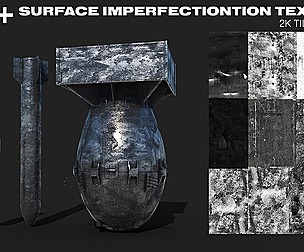 150+ Surface Imperfection Maps, Stencils