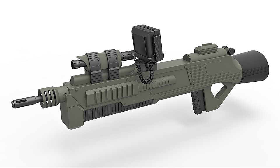 Rifle M-590 from Space Above and Beyond