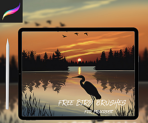 Free Bird Brushes for Procreate