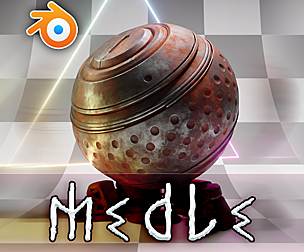 [Blender] Medle - Antique And Oxidize shader