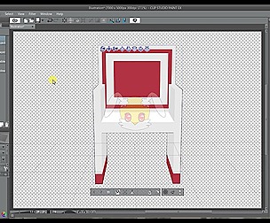 3D Material - Clip Studio Paint - Chair 08