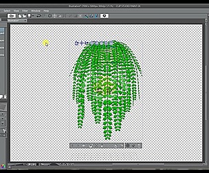 3D Material - CSP - Potted Plant 05 (green)