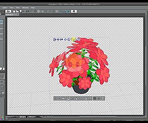 3D Material - CSP - potted plant 04