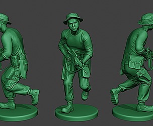 Modern Jungle Soldier Run3 MJS1