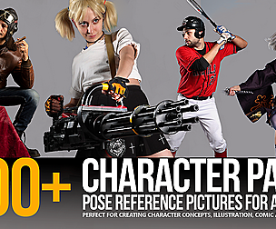 700+ Character Pose Reference Pictures