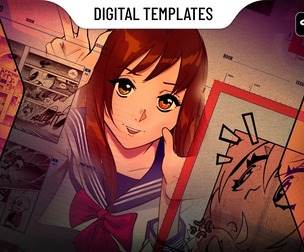 FULL Clip Studio Paint Manga Templates Bundle