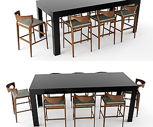 Table and chair