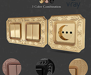 Classic plug sockets and switches