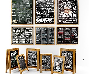 chalk board