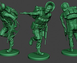 Modern Jungle Soldier Run5 MJS1