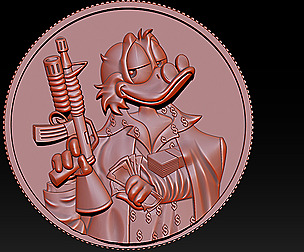 Donald Duck Coin