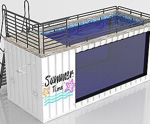 Container Swimming Pool