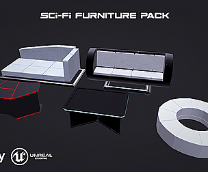 SciFi Furniture Pack