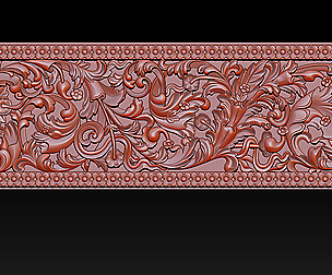 3D STL Models CNC Router - Carved decor