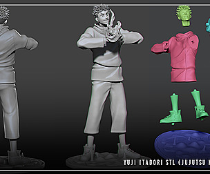 Yuji Itadori STL (Jujutsu Kaisen) - 1:10