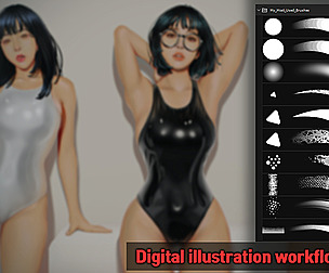 Digital illustration workflow - Vol.3