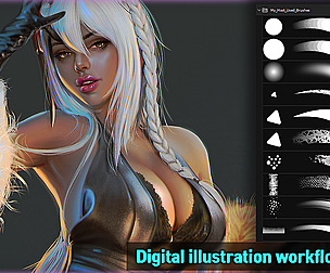 Digital illustration workflow - Vol.8