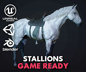 Horses(Stallions) - Game Ready