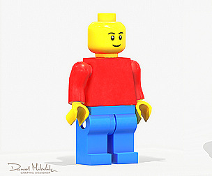 Lego Man PBR rigeed