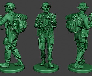 Modern Jungle Soldier Walk5 MJS1