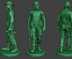 Modern Jungle Soldier Walk6 MJS1
