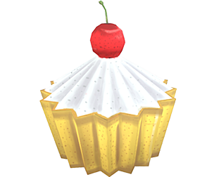 Cup Cake stylized Low-poly