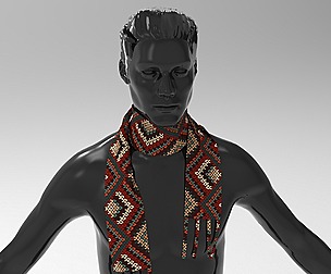 3D scarf - 6 models