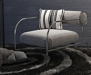 Lounge Chair02 + 2Mtl