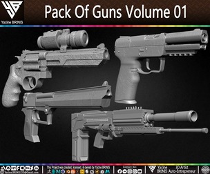 Pack Of Guns Volume 01