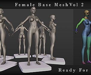 Female Base Mesh Vol 2