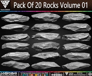 Pack Of 20 Rocks Volume 01