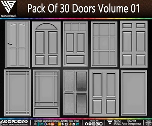 Pack Of 30 Doors Volume 01