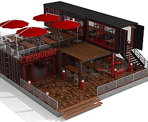 Container Coffee Shop
